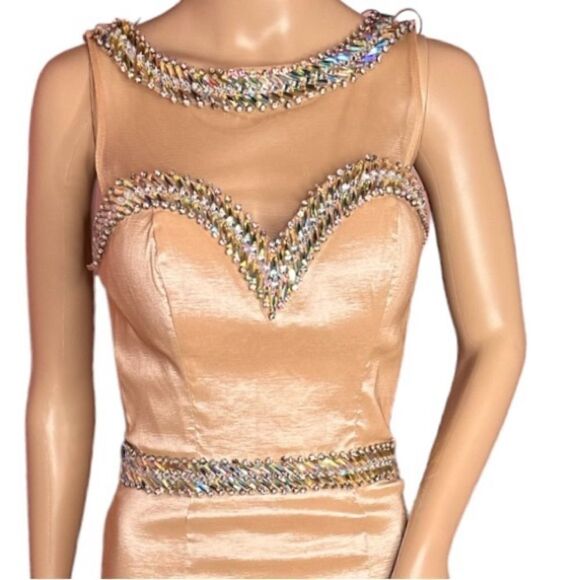 Rachel Allen Princess Champagne Gown - Picture 5 of 11
